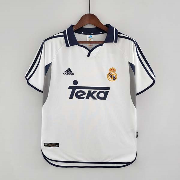 Tailandia Camiseta Real Madrid 1st Retro 2000 2001